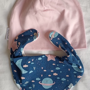 68/74 Duplapamut tavaszi babasapka 6-9 hó, Baba - mama, Babaruházat, Babasapka, Varrás, MESKA