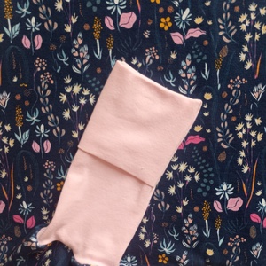 74-80-86 nyári tipegő hálózsák pamut skék virágos - baba - mama - babaruházat - tipegőhálózsák - Meska.hu