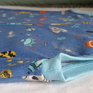 134-140-146-os nyári tipegő hálózsák pamut űrhajós - baba - mama - babaruházat - tipegőhálózsák - Meska.hu