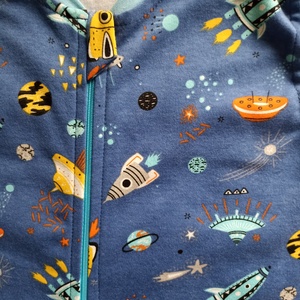 134-140-146-os nyári tipegő hálózsák pamut űrhajós - baba - mama - babaruházat - tipegőhálózsák - Meska.hu