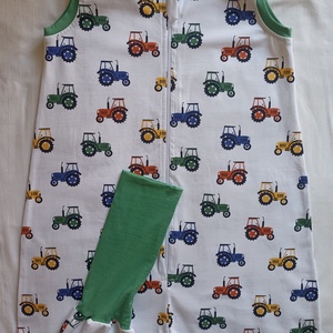 128-134-140-es nyári tipegő hálózsák kánikula traktoros, Baba - mama, Babaruházat, Tipegőhálózsák, Varrás, MESKA