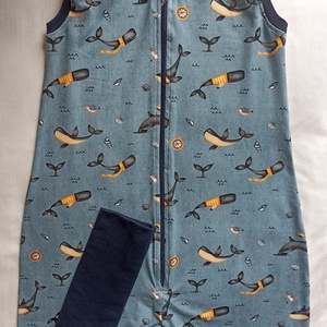 110-116-122-es nyári kánikula tipegő hálózsák bálnás - baba - mama - babaruházat - tipegőhálózsák - Meska.hu