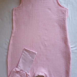 86-92-98-es nyári muszlin tipegő hálózsák duplagéz rózsa, Baba - mama, Babaruházat, Tipegőhálózsák, Varrás, MESKA