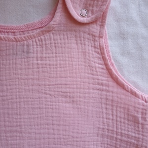 86-92-98-es nyári muszlin tipegő hálózsák duplagéz rózsa - baba - mama - babaruházat - tipegőhálózsák - Meska.hu