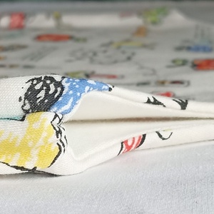 116-122-128-es Tavaszi-Őszi tipegő hálózsák átmeneti pamut gyerekrajzos - baba - mama - babaruházat - tipegőhálózsák - Meska.hu