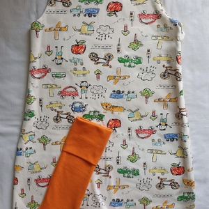 116-122-128-es Tavaszi-Őszi tipegő hálózsák átmeneti pamut gyerekrajzos, Baba - mama, Babaruházat, Tipegőhálózsák, Varrás, MESKA