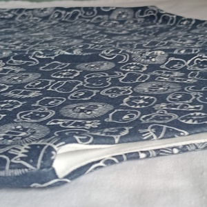 134-140-146-os Tavaszi tipegő hálózsák átmenti pamut sötétkék állatos - baba - mama - babaruházat - tipegőhálózsák - Meska.hu