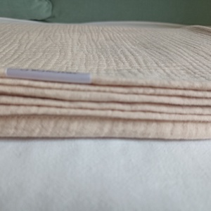 Kétrétegű muszlin ovis géztakaró nyári 100x130 cm drapp bézs - Meska.hu