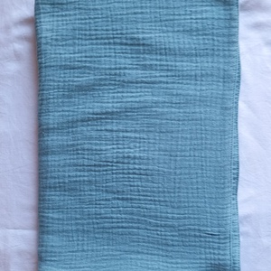 Kétrétegű muszlin babatakaró duplagéz nyári 70x90 cm zsálya - baba - mama - baba ágynemű - babatakaró, gyerek pléd - Meska.hu