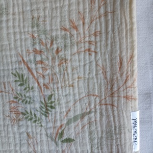 Nyári muszlin babatakaró kánikula duplagéz gyerektakaró 70x90 cm búzamező - baba - mama - baba ágynemű - babatakaró, gyerek pléd - Meska.hu