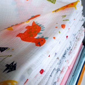 Nyári muszlin babatakaró kánikula duplagéz gyerektakaró 70x90 cm TÖBBFÉLE SZÍN - baba - mama - baba ágynemű - babatakaró, gyerek pléd - Meska.hu