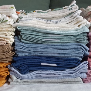Muszlin párnahuzat IKEA-s 35x55 cm-s gyerekpárnához duplagéz   - baba - mama - baba ágynemű - baba párna és huzat - Meska.hu