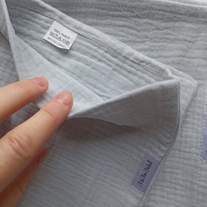 Muszlin gyerekágynemű szett: takaró + párnahuzat oviba duplagéz gyerektakaró 100x130 cm galambszürke - játék & sport - ovis felszerelés - ovis ágynemű - Meska.hu