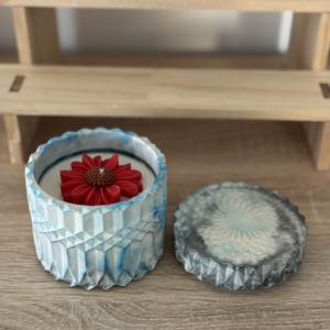 Nagy henger illat gyertya Vanília illattal  - Meska.hu