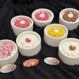 Szójaviasz illat illatgyertya Nőnapra - otthon & életmód - gyertya, illat, aroma - gyertya - Meska.hu