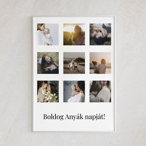 Boldog anyák napját poszter, Otthon & Életmód, Dekoráció, Kép & Falikép, Poszter, Fotó, grafika, rajz, illusztráció, MESKA
