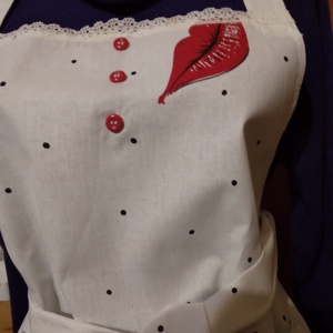 Konyhai kötény - otthon & életmód - konyhafelszerelés, tálalás - konyhai textil - kötény - Meska.hu