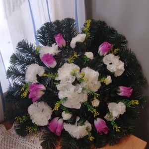 kegyeleti koszorú, Otthon & Életmód, Dekoráció, Virágdísz és tartó, Koszorú, Mindenmás, MESKA