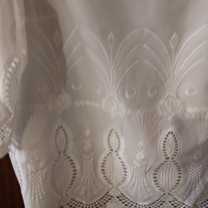 női blúz, gépi hímzéssel - ruha & divat - női ruha - blúz - Meska.hu