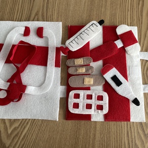 Orvosi táska szett, Játék & Sport, Szerepjáték, Varrás, MESKA