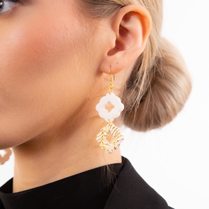 ISABELLA fülbevaló - ékszer - fülbevaló - lógó fülbevaló - Meska.hu