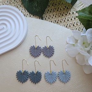 LIA fülbevaló (OCEAN), Ékszer, Fülbevaló, Lógó fülbevaló, Ékszerkészítés, MESKA