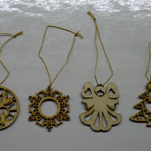 Karácsonyfadísz szett 9.    (4 db natúr fa dísz) - karácsony - karácsonyi lakásdekoráció - karácsonyfadíszek - Meska.hu Karácsonyfadísz szett 9.    (4 db natúr fa dísz) - karácsony - karácsonyi lakásdekoráció - karácsonyfadíszek - Meska.hu