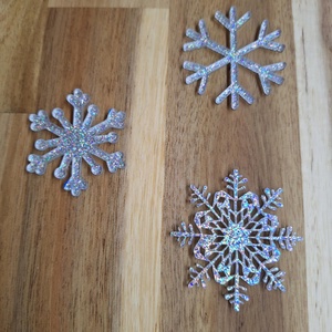 Ezüst színű karácsonyi dísz szett 3. , Karácsony, Karácsonyi lakásdekoráció, Karácsonyfadíszek, , MESKA