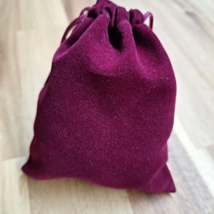 Bársony ajándéktasak (bordó), Otthon & Életmód, Papír, írószer, Ajándékozás kellékei, Ajándékzsák, csomagolás, , MESKA