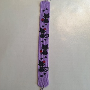 Cicás karkötő - ékszer - karkötő - gyöngyös karkötő - Meska.hu