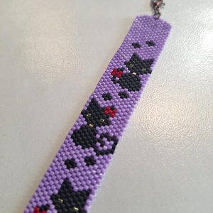 Cicás karkötő, Ékszer, Karkötő, Gyöngyös karkötő, Ékszerkészítés, Gyöngyfűzés, gyöngyhímzés, MESKA