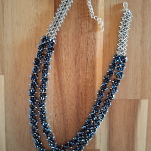 Alkalmi nyakék  - ékszer - nyaklánc - többsoros nyaklánc - Meska.hu