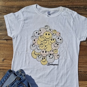 Póló színváltó fejekkel - ruha & divat - női ruha - póló, felső - Meska.hu