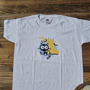 Póló színváltó cicás - ruha & divat - babaruha & gyerekruha - póló - Meska.hu