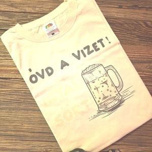 Póló színváltó sörös, Ruha & Divat, Férfi ruha, Póló, , MESKA