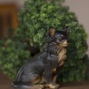 Csivava resin figura, 15 cm - művészet - makett, modell - Meska.hu