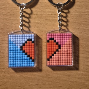 Páros pixel kulcstartó - táska & tok - kulcstartó & táskadísz - kulcstartó - Meska.hu Páros pixel kulcstartó - táska & tok - kulcstartó & táskadísz - kulcstartó - Meska.hu