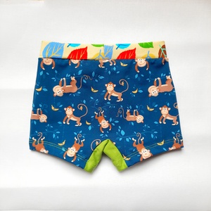 MONKEY majom mintás boxer 110-es - ruha & divat - babaruha & gyerekruha - gyerek alsónemű - Meska.hu