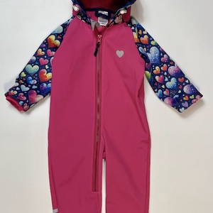 Softshell overál szivecskés, 86-os - Meska.hu