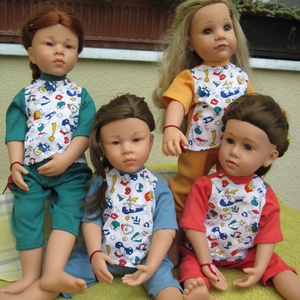 Babaruha 46-50 cm magas Götz babára  - Meska.hu