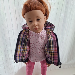 Kabát Babaruha 46-50 cm magas Götz babára  - játék & sport - baba & babaház - babaruha, babakellék - Meska.hu