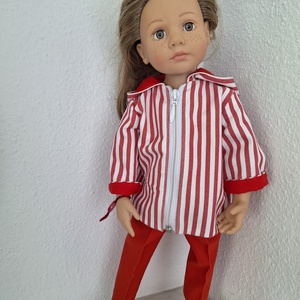 Sportos kabát, Babaruha 46-50 cm magas Götz babára , Játék & Sport, Baba & babaház, Babaruha, babakellék, Varrás, MESKA