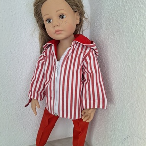 Sportos kabát, Babaruha 46-50 cm magas Götz babára  - játék & sport - baba & babaház - babaruha, babakellék - Meska.hu