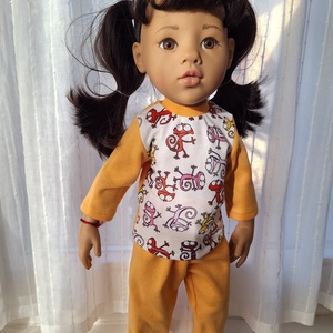 Babaruha  PIZSAMA 46-50 cm magas Götz babára  - játék & sport - baba & babaház - babaruha, babakellék - Meska.hu