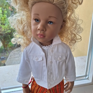 Babaruha FARMERDZSEKI 46-50 cm magas Götz babára  - játék & sport - baba & babaház - babaruha, babakellék - Meska.hu