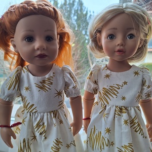 Karácsonyi babaruha 36-38 cm magas Götz babára - játék & sport - baba & babaház - babaruha, babakellék - Meska.hu