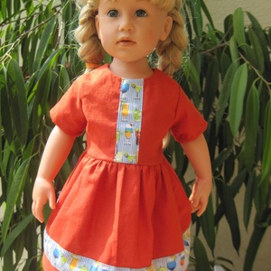 Babaruha 46-50 cm magas Götz babára  - Meska.hu