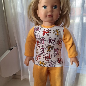 Babaruha/pizsama 46-50 cm magas Götz babára  - Meska.hu