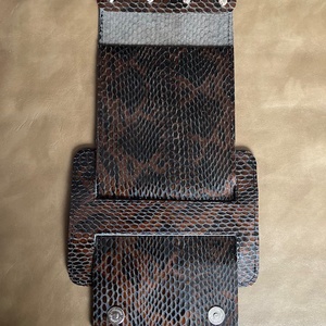 Valódi bőr táska szett horgolt táskára - táska & tok - táskapánt & alkatrész - Meska.hu