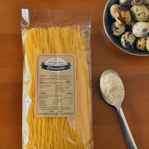 Fürjtojásos Tészta - Cérnametélt - Meska.hu